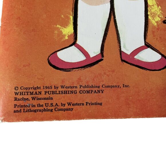 Vintage 1965 Jill & Joan Paper Dolls with Flocked Clothes Whitman Publishing - Picture 10 of 12